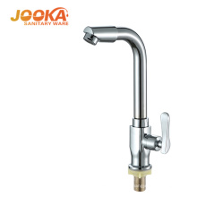 Water saving high quality deck mounted square kitchen tap